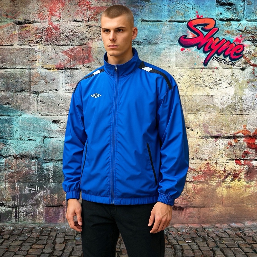 Umbro Full Zip Windbreaker Blue XL